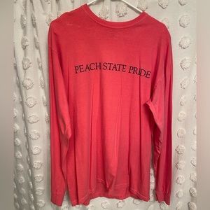 Comfort Colors Peach State Pride Long Sleeve T-Shirt